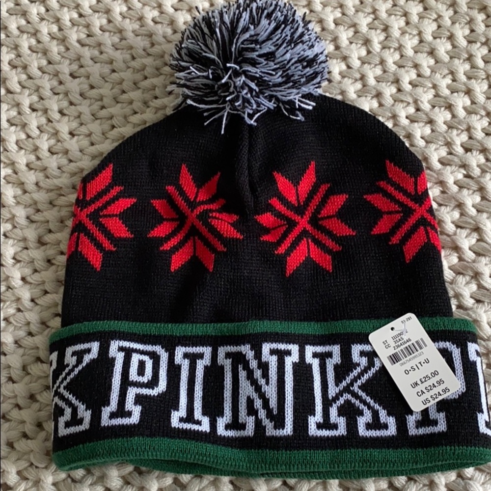 PINK winter hat new NWT $10